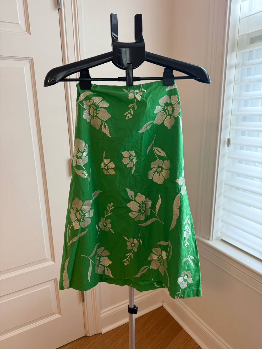 Free People strapless green dress